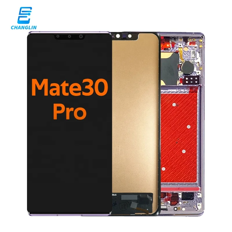 China phone lcd factory for huawei screens mobile parts for huawei mate 30 pro display original lcd