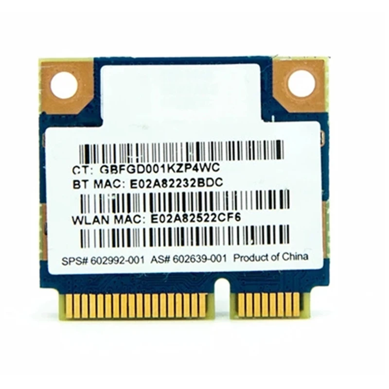 Карта беспроводного адаптера для Ralink Rt3090bc4 N Ble 3 0 Pci-e 300m 602992-001 Wi-Fi карты 300