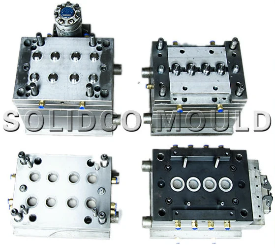 Taizhou Customized plastic flip lid molding manufacturing plastic lid molds injection moulds plastic injection mouldings