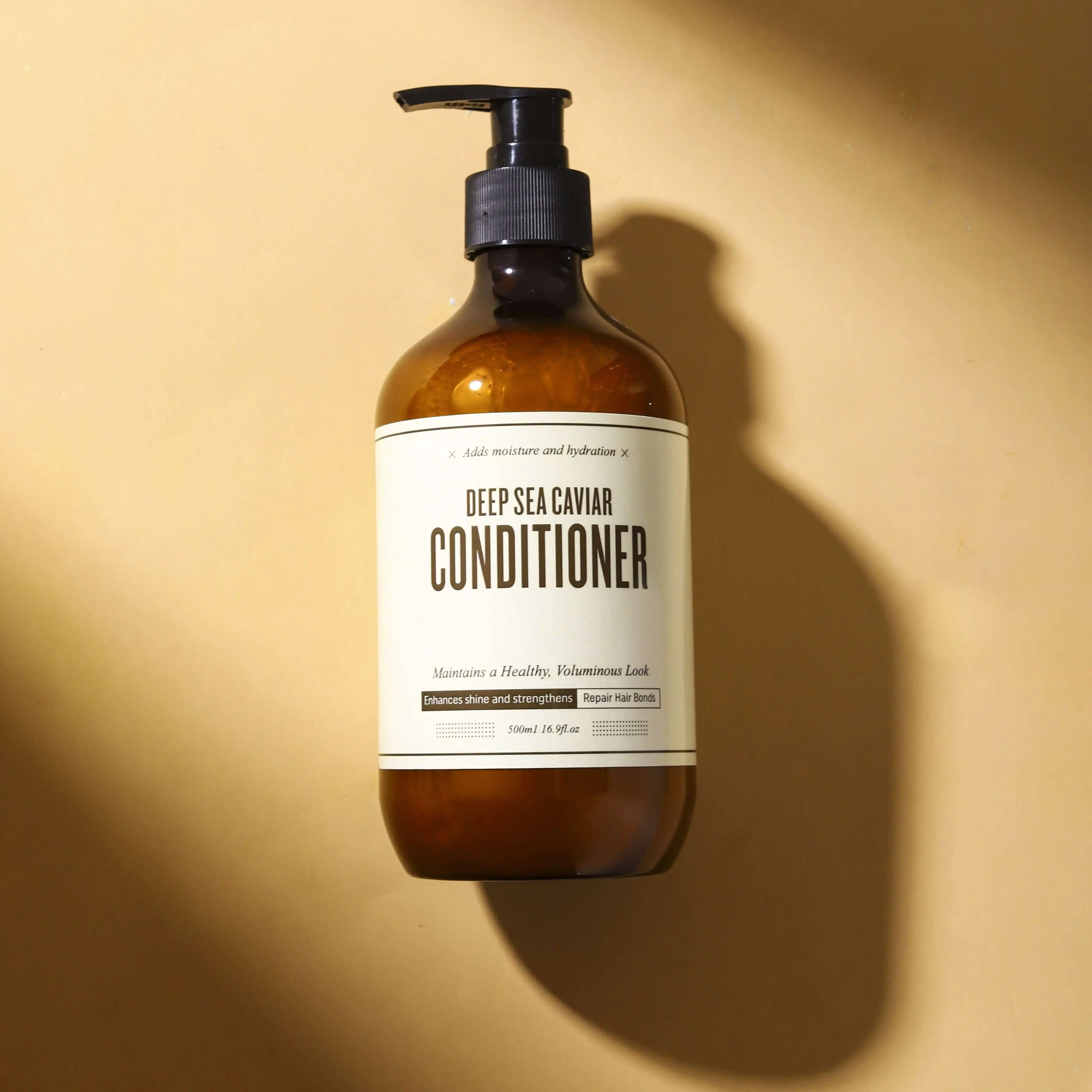 Afro OEM Custom Logo Champoo Wholesale Private Label Product Sulphate Free Organic Hair Care Caviar Shampoo