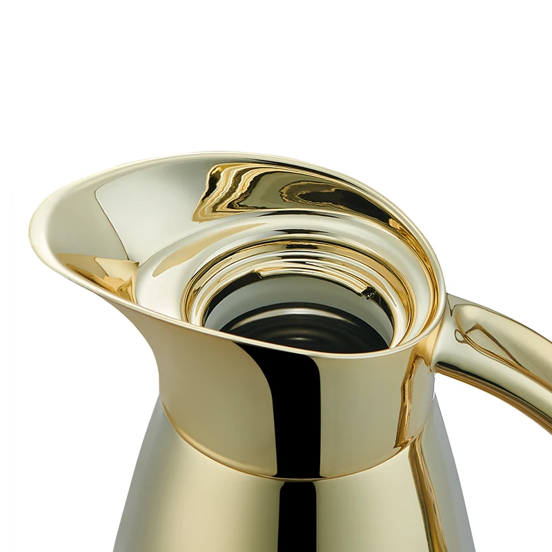 New Design Double Wall Stainless Steel Coffee Carafe Vacuum Jug Flask Thermos for Hot Beverages