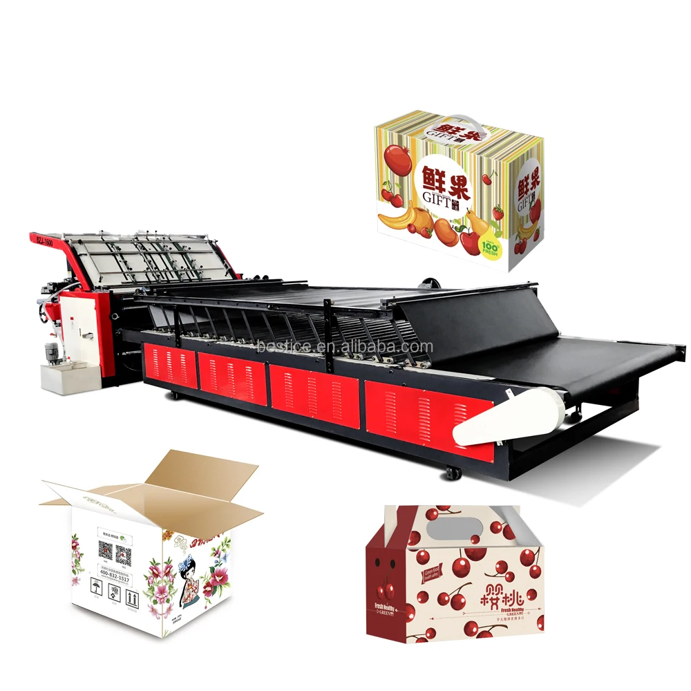 Semi Automatic Offset Printed Carton Box Laminating Machine/ Carton Box Making Machine