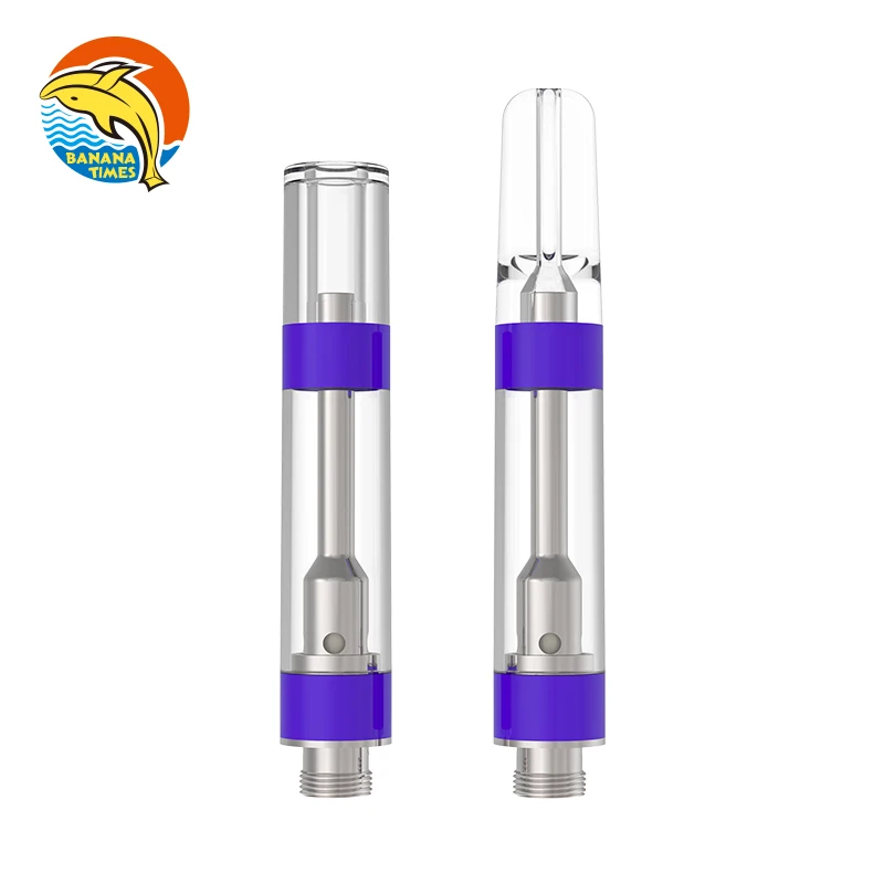 BANANATIMES Oil Vape Cartridge 1ml Private Label Vaporizer Pen Ceramic Coil 4*2.0mm 510 Vap Pen Cartridges