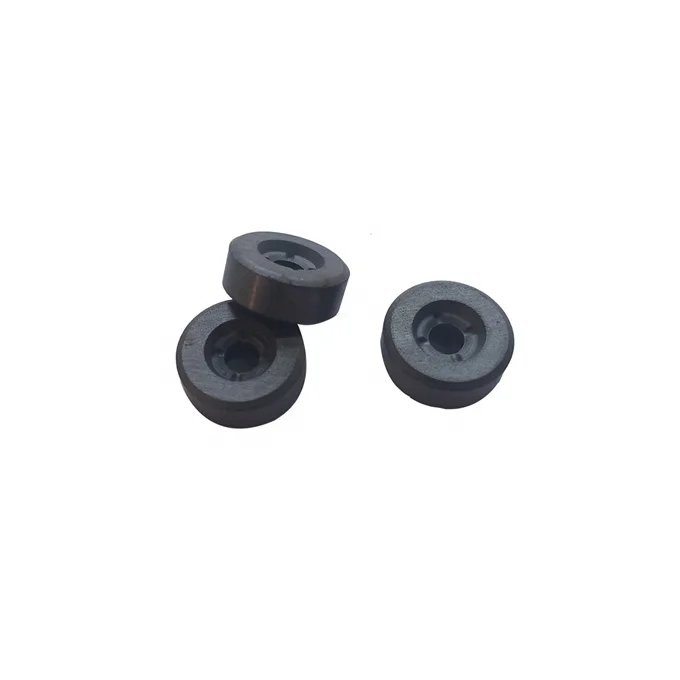 Plastic Coated Ferrite Magnet Injection Molding Magnetic Tile For New Motor Environmental Protection Rotor