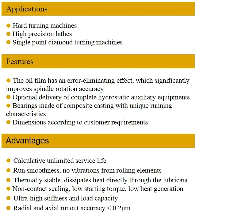 Hard turning spindle