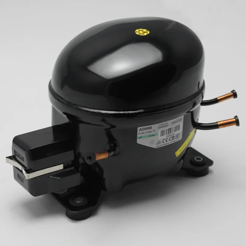 ADW86  refrigeration compressor  220-240v R134A 1/4+HP Domestic