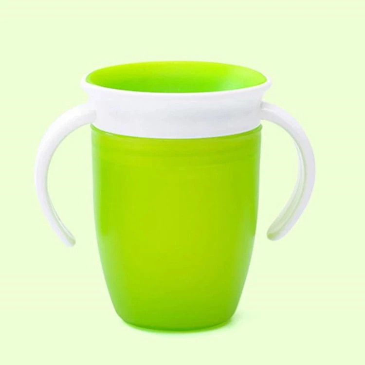 Bpa Free Eco Friendly Silicone Baby Drinking Cup Multi-function training Bottle 360 Drinking Cup Baby Trainer Sippy Cup