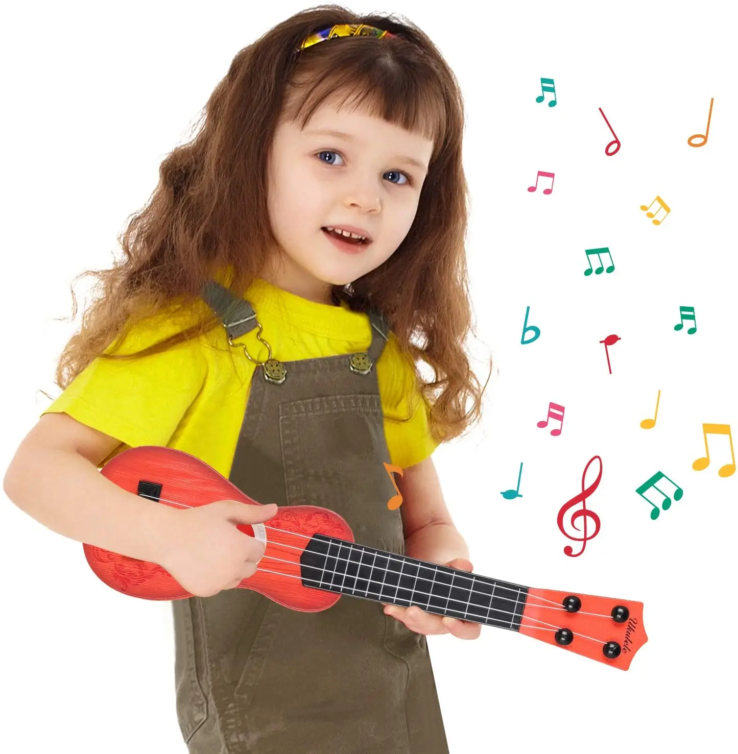 Укулеле детский музыкальный инструмент Rhyme 15 дюймов 4 струны обучающая электронная игрушка гитара
