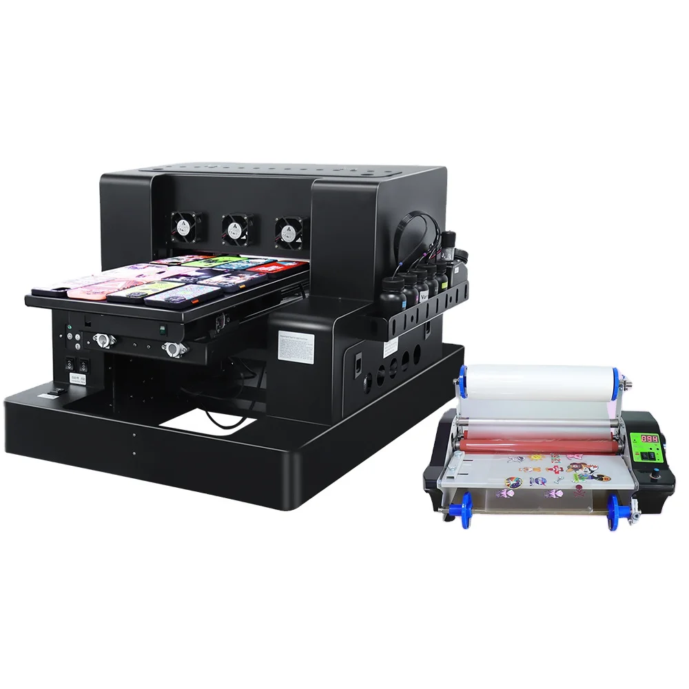 Дешевый УФ-принтер Colorsun dtf 30 a3 uv с лаком печатными принадлежностями для кристаллических этикеток логотипом