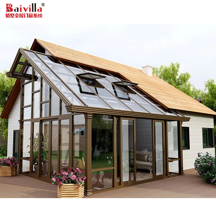 Hot sale factory direct sunroom manufacture glass furniture sets With Lowest Price