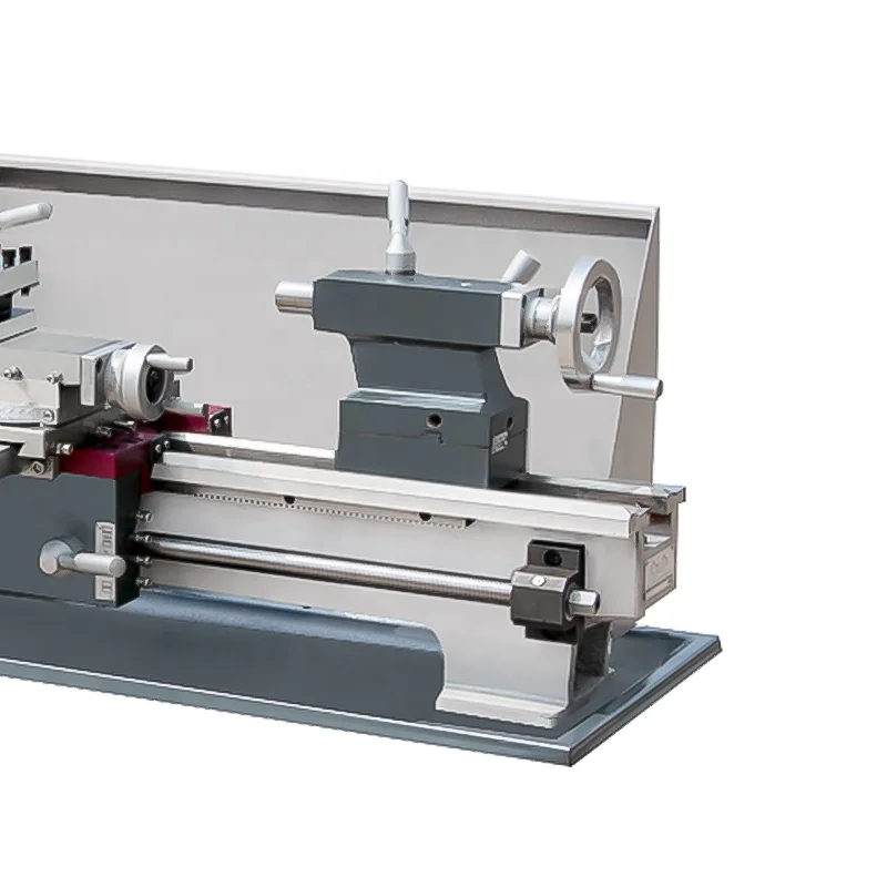 High precision low cost mini hobby lathe machine