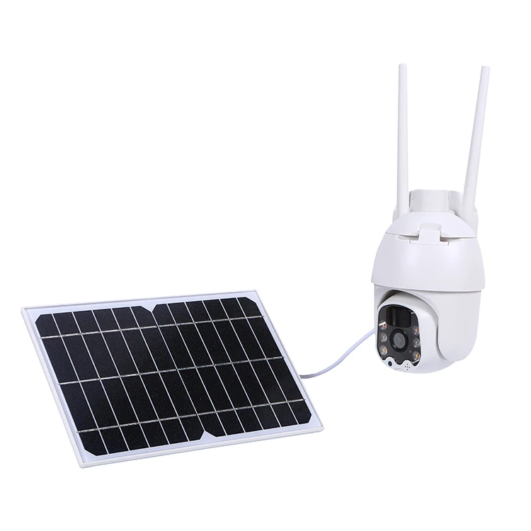 
Support two-way voice intercom ip66 waterproof solar power wifi camera hd 1080p for any outdoor weather 