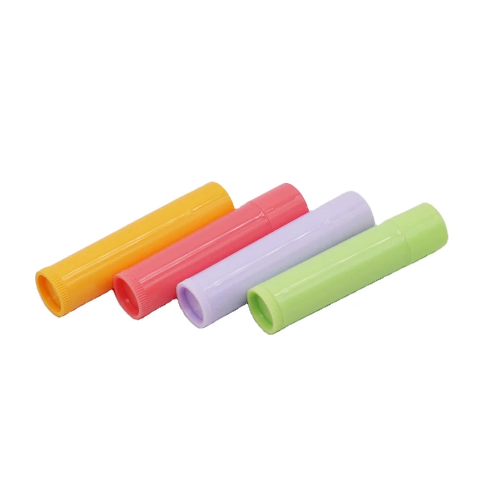 
Small MOQ Black Tube 5g Lip Balm Container Lip Balm Tube 