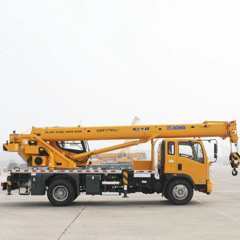 Маленький гидравлический телескопический кран XCM G 8 тонн XCT8L4 для