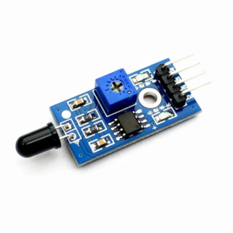 LM393 3 / 4 Pin IR Flame Detection Sensor Module Fire Detector Infrared Receiver Module for arduino Diy Kit
