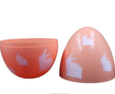 Wholesale Size Custom Printing Logo Large Plastic Egg Hand Painted Easters