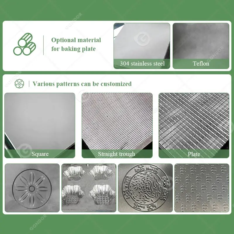 Automatic Egg Roll Used Paper Wafer Stick Make Machine Commercial Fish Ice Cream Cone Maker Production Line