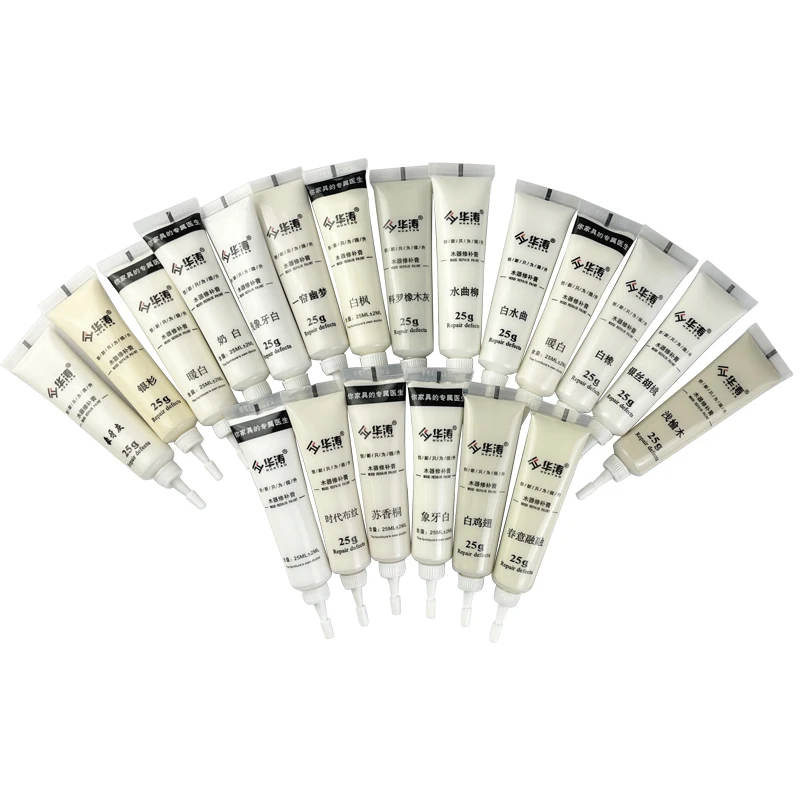 White series repair paste wood furniture repair paint filler scratch repair fast drying
