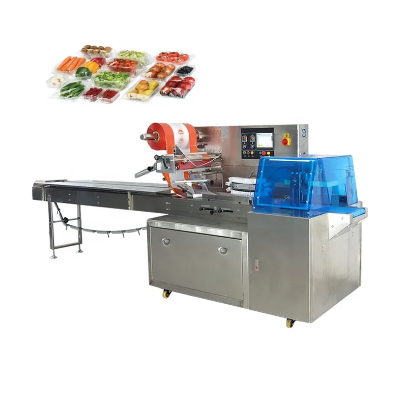 Vegetable Automatic Pouch Packing Machine With Fruit Pillow Packing Machine Vegetables Packing Plastic Bag Machine