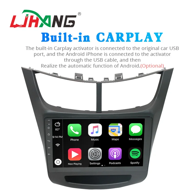 LJHANG 4G+64G DSP Android 11 Car Multimedia Player For Chevrolet Sail aveo 2015-2019 2 Din Radio GPS Navi Stereo WiFi Octa Core