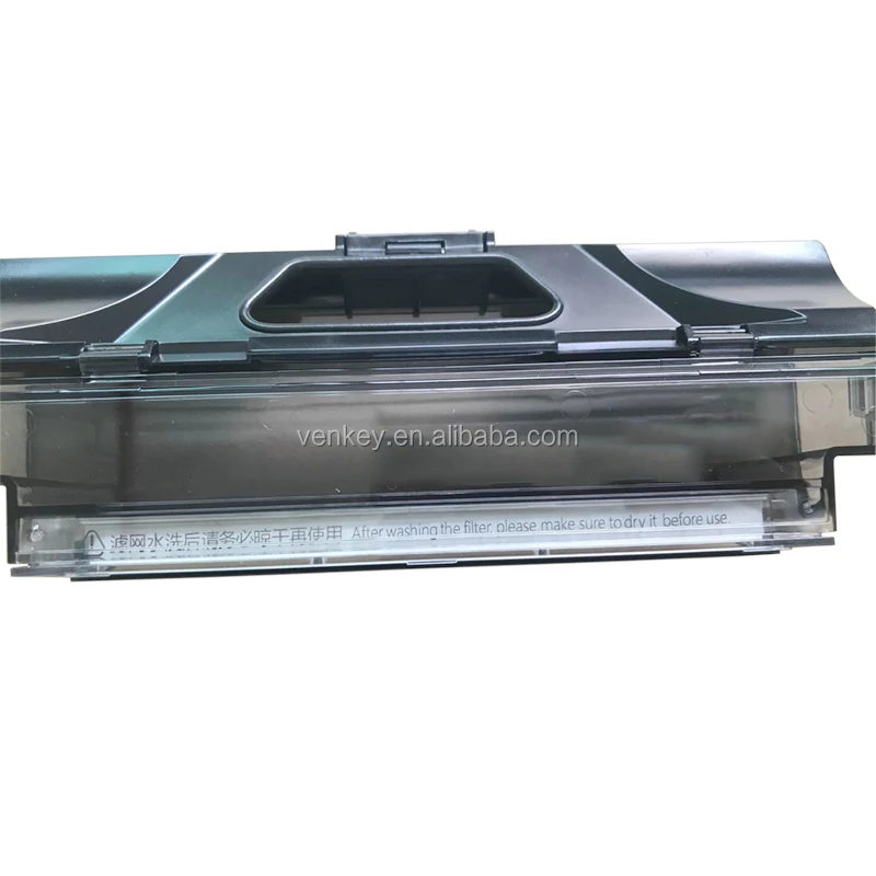 New Robotic Vacuum Cleaner Spare Parts New Original Dust Box for Roborock S4 Accessory Dustbin Box Black