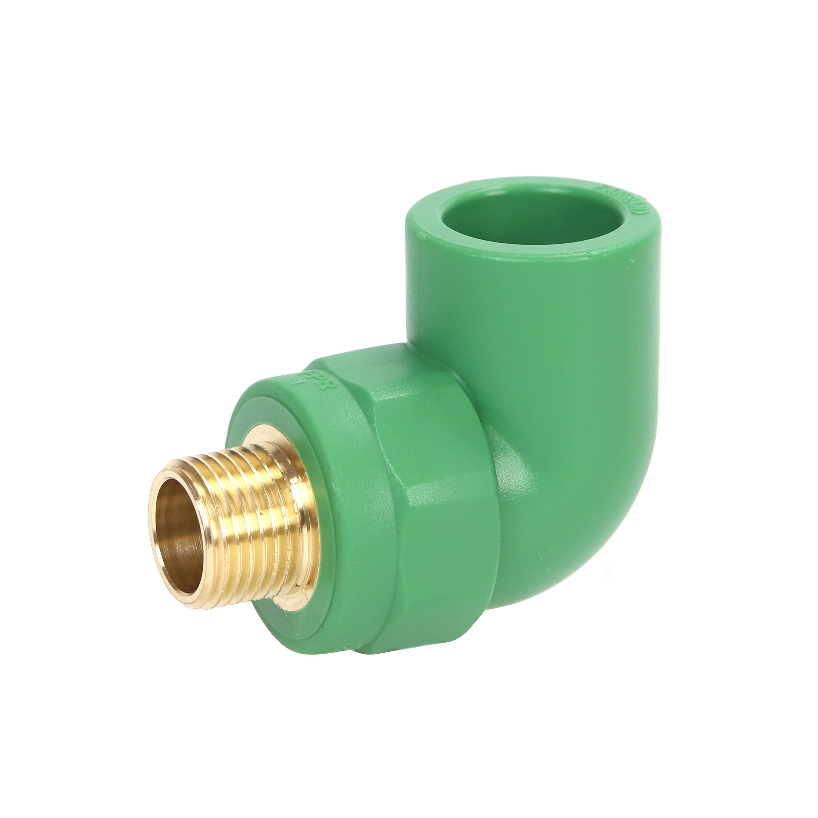 wholesale water pipe ppr plastic plumbing fittings ppr elbow tee coupling pipe connector pipe fittings