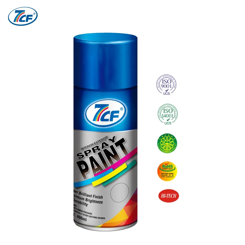 7CF Color Custom Car Spray Paint /Cans Acrylic Spray Aerosol Paint for  Plastic