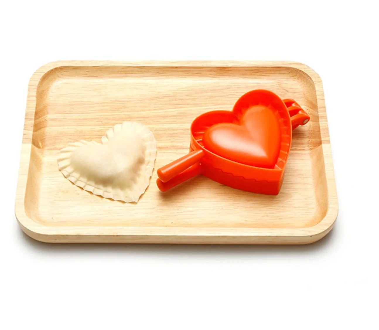 Hot sell 3pcs moon shape dumpling mold set for cake tools