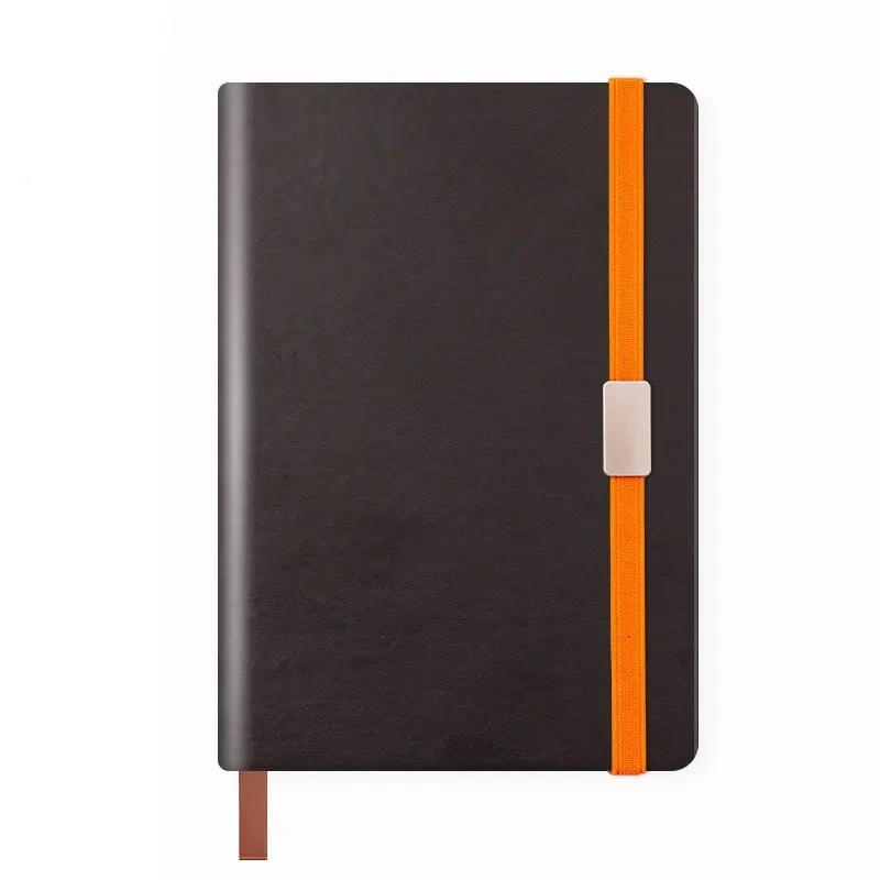Mul-color A5  Pu Leather Journal Notebook Daily Business Office Work Notepad Simple College Office Diary School Supplies