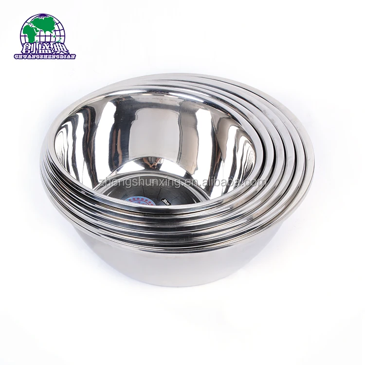 Stainless steel mixing bowls set