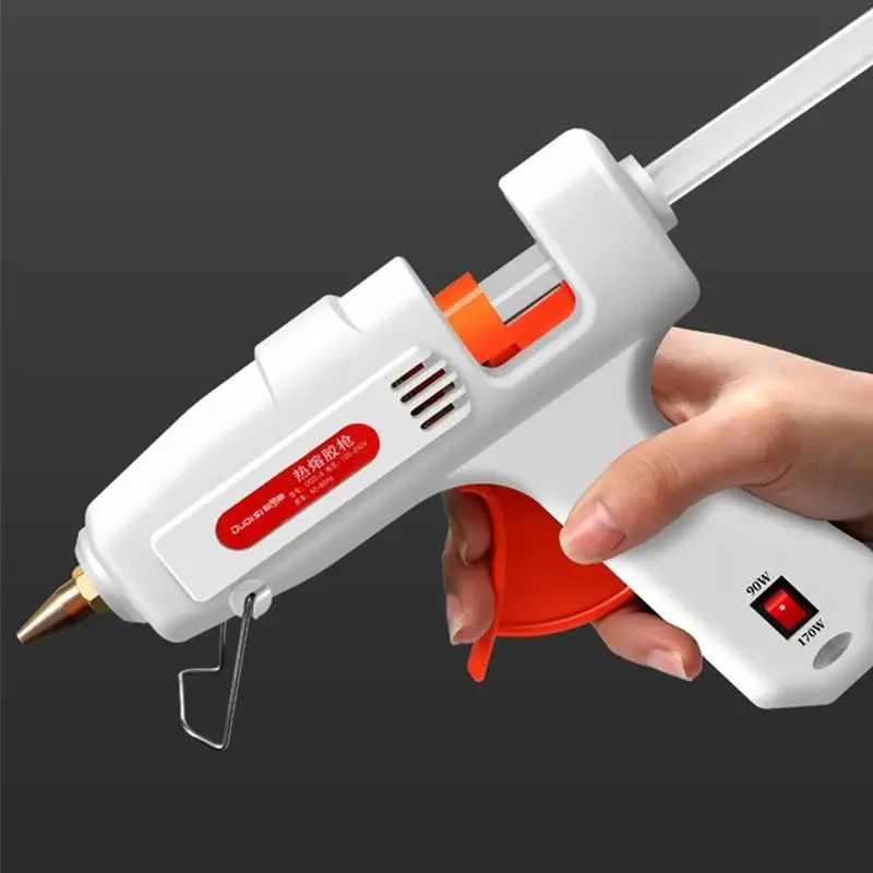 90-170W Hot Melt Glue Gun DIY Mini Household Industrial Guns Heat Temperature Electric Repair Tool Use 11mm Glue Sticks