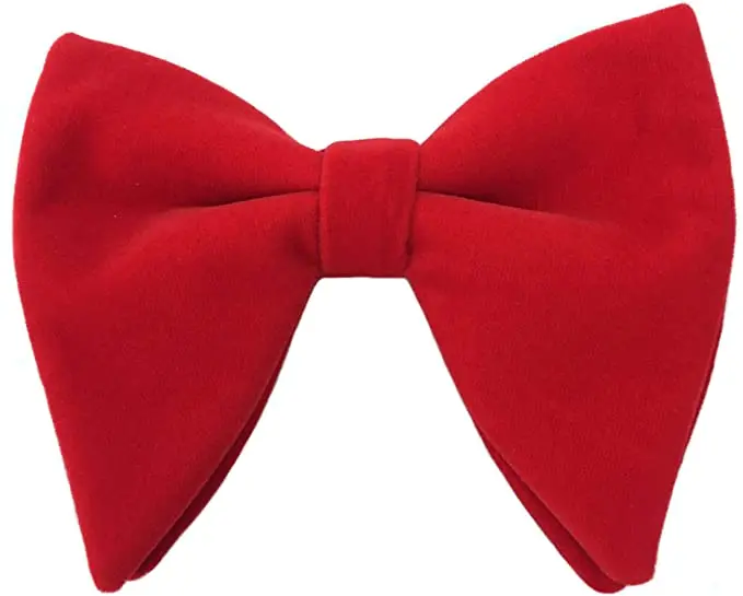 Мужской Бархатный комплект большого размера с галстуком-бабочкой и носовым платком