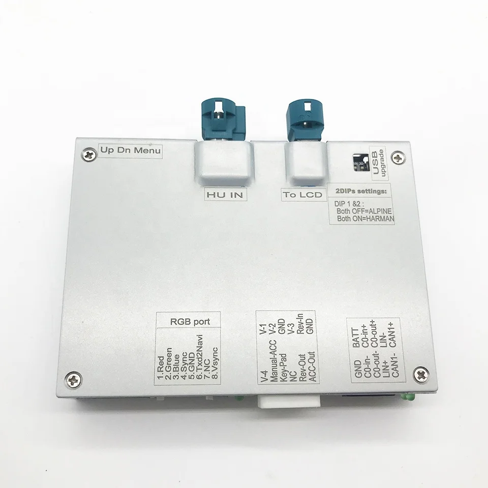 AZTON Car Backup Camera Video Interface for Seat Cupra Formentor Leon 4  2020 2024 MIB Media System Plus Infotainment