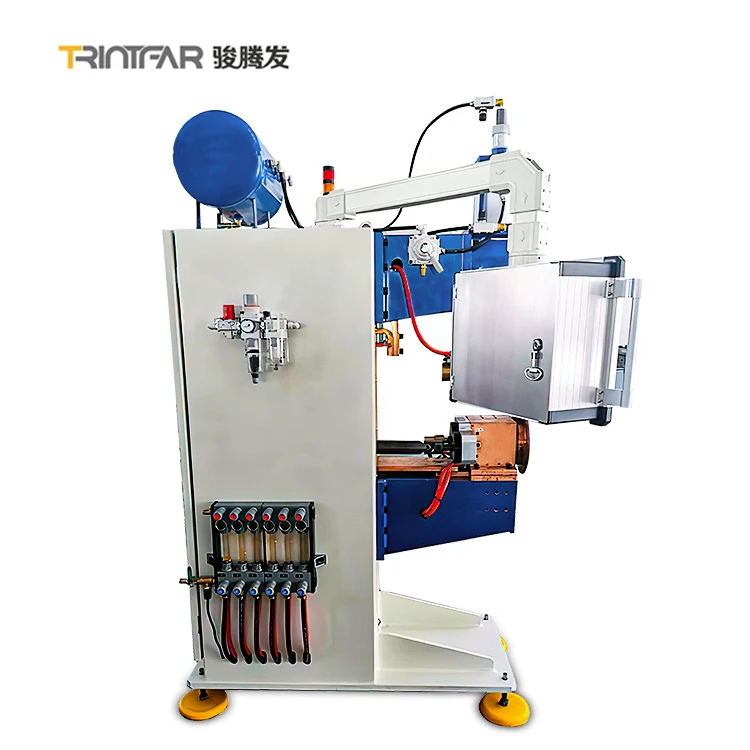 2022 New Automatic Resistance Seam Welding Machine Automatic Rotary Table Seam Welding