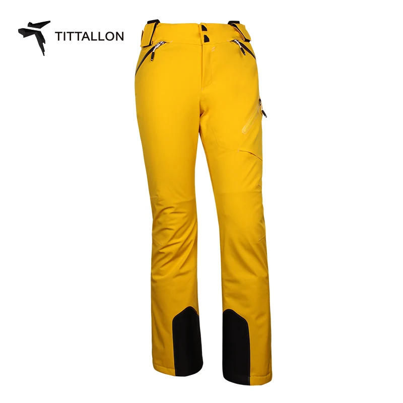 
Professional tight ski pants neoprene ski pants women fleece lined pants 