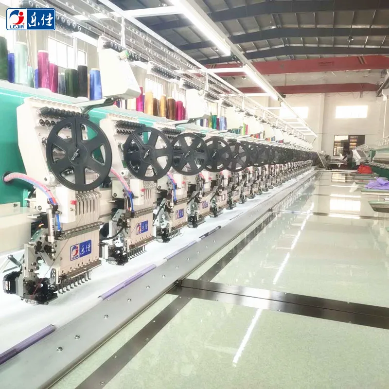 Tajima 15 Head Laser Cutting Computerized Embroidery Machine