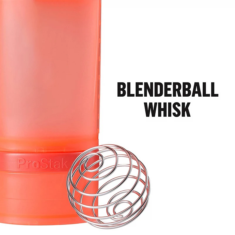 
BPA Free Colorful Gym Protein Shaker Bottle With Mixing Ball 