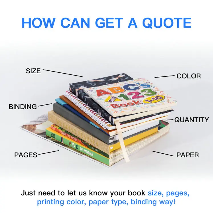 children book hardcover full color board books for kids comic book printing service