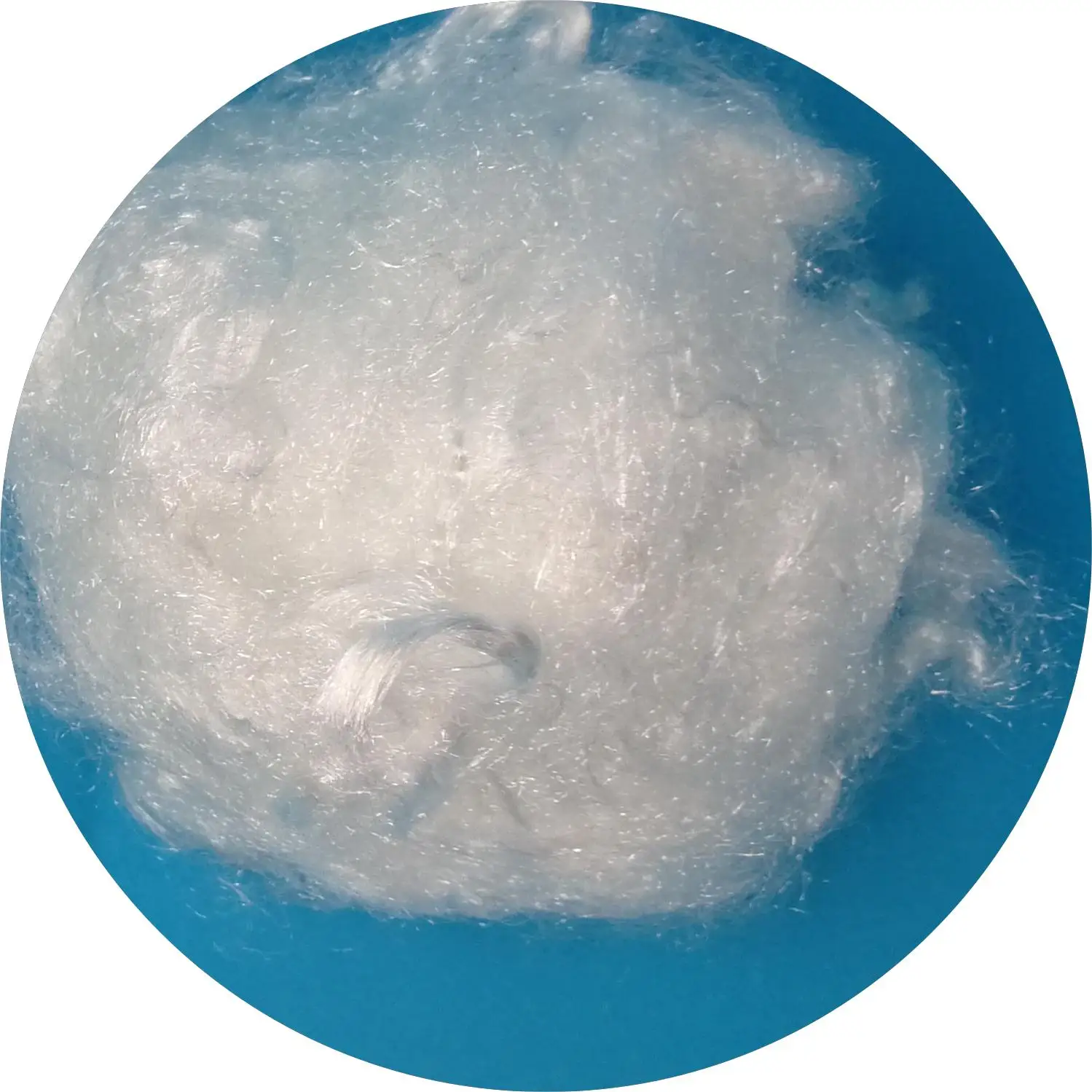 Triangle Polyamide 6DX102mm Raw Material Nylon Staple Fiber