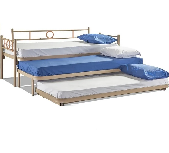 3er  Metal Daybed Frame and  Trundle Frame set