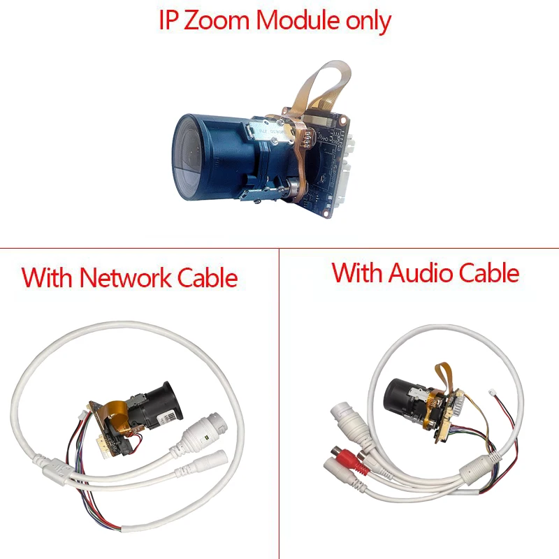 5MP 4XAuto-focus IP Camera Module GK7205V300 IMX335 IPC Module for PTZ Camera use