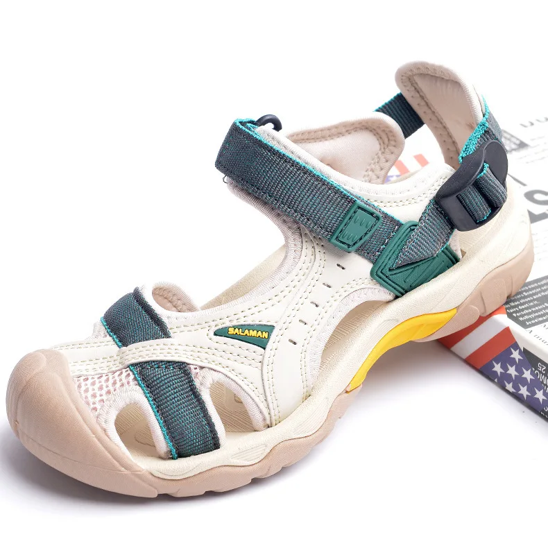 Humtto New Beach Sandals Outdoor Leisure Sports Sandals River Tracking Shoes Beach Shoes