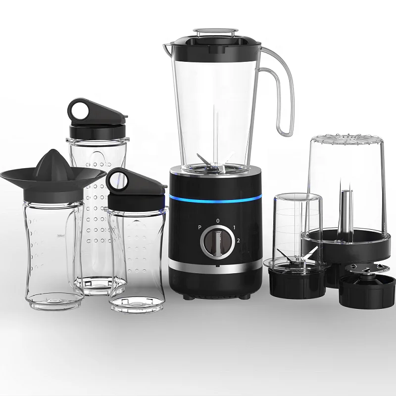Multi-functional Smoothie Maker Mixer Blender Ice Crusher with Grinder, Bpa-free Blender Electric Plastic Customized Logo 300
