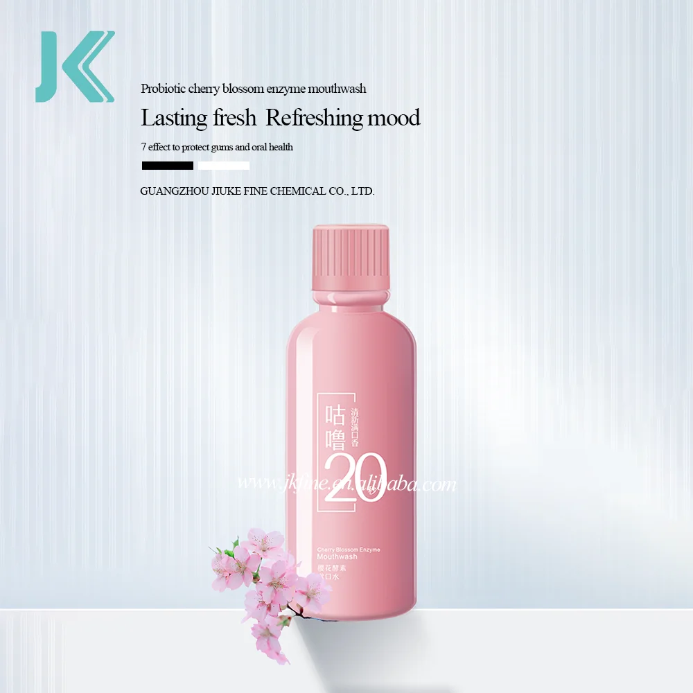 Sakura flavor breath moush wash