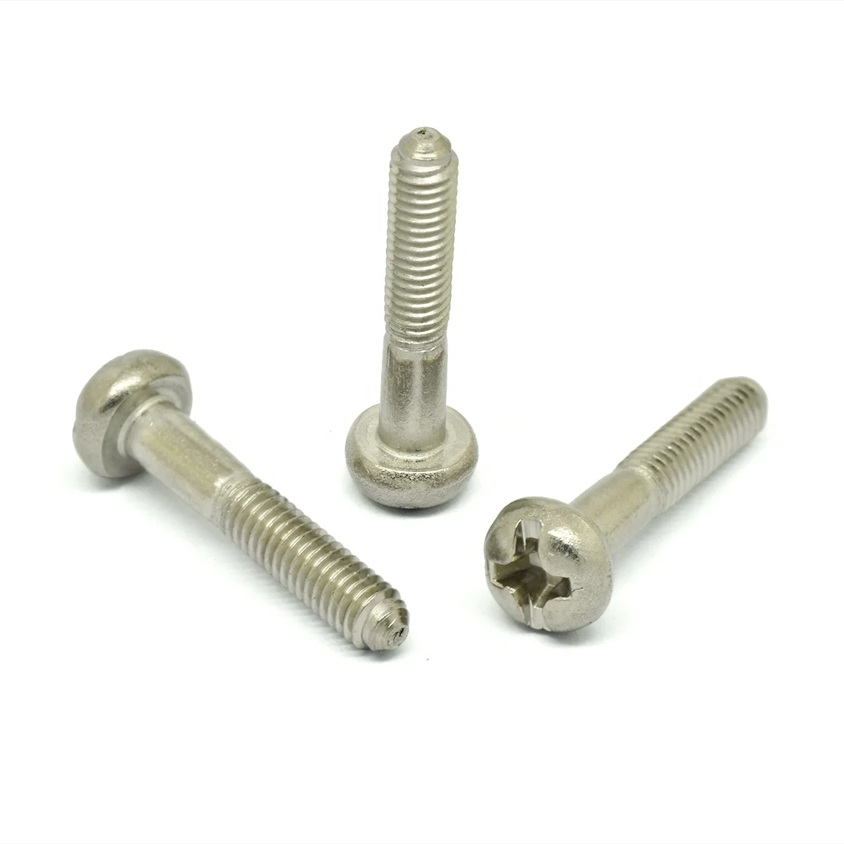 Hot sell 304 Stainless Steel tornillos Pan Head phillips slotted combo coarse fine thread Self Tapping screw hardware products