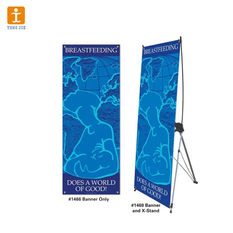 Wholesale Bottom Price Aluminum X Banner Stand