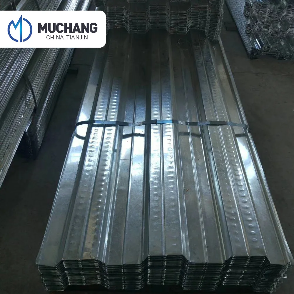 building materials corrugated steel deck panel plate metal floor decking sheet for concrete slab