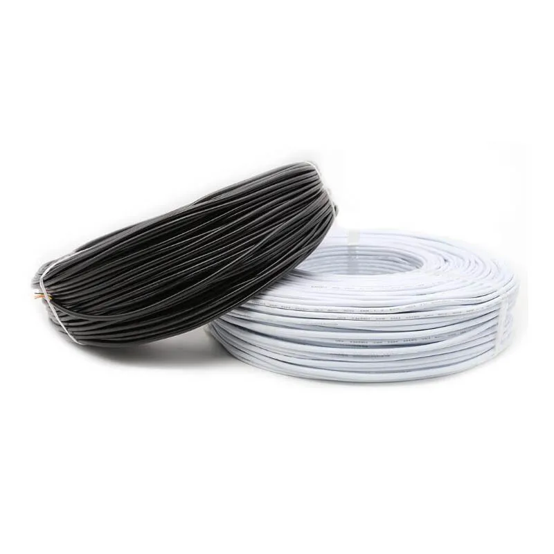 2464 20AWG 2 ядра обшитый провод постоянного тока шнур питания линия подачи порошка многоядерный сигнальная