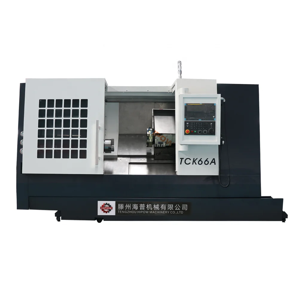 TCK66A  Fanuc Inclined Bed CNC Bench Lathe Line Rail CNC Lathe Machine