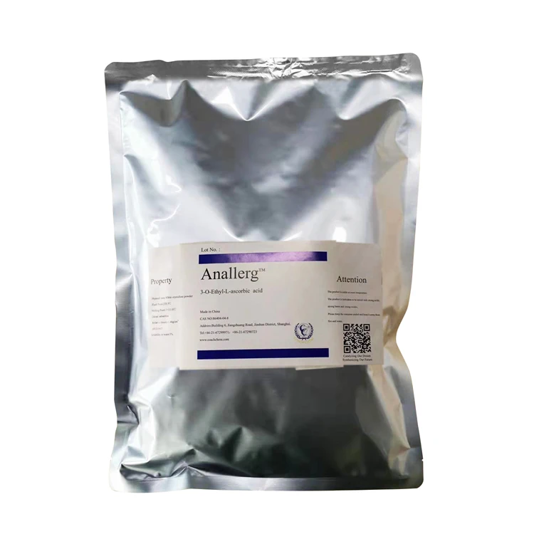 
Cosmetic Raw Material Stable Vitamin C Ethyl Ascorbic Acid/VCE Powder 86404-04-8 Medical grade 99.5% 